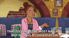 That Feels Like The Most Natural Way To Have A Conversation Talking GIF - That Feels Like The Most Natural Way To Have A Conversation Talking Conversation GIFs