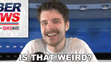 Is That Weird Benedict Townsend GIF - Is That Weird Benedict Townsend Youtuber News GIFs