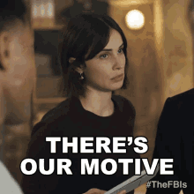 Theres Our Motive Jamie Kellett GIF - Theres Our Motive Jamie Kellett Fbi International GIFs