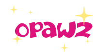 Opawz Logo Sticker - Opawz Logo Sparkles Stickers