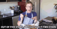 Out Of Five Stars I Would Give It Two Stars Tyler Oakley GIF - Out Of Five Stars I Would Give It Two Stars Tyler Oakley Review GIFs