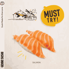 Food Sushi GIF - Food Sushi Salmon GIFs