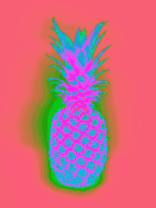 Pineapple Trippy GIF - Pineapple Trippy Colorful GIFs