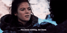 Nothing GIF - You Know Nothing Jon Snow Go T GIFs