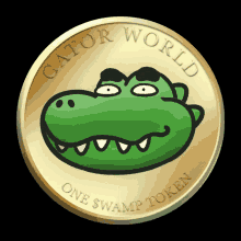 Swamp Token Gator World GIF - Swamp Token Gator World Gator Money GIFs