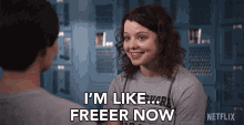 Im Like Freeer Now Chloe Levine GIF - Im Like Freeer Now Chloe Levine Jillian GIFs