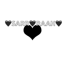 heart black heart beat love sarah