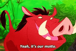 Pumbaa Its Our Motto GIF - Pumbaa Its Our Motto Lion King - Discover &  Share GIFs