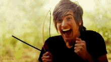 Joey Graceffa Just Makes My Life &Lt;3 GIF - Joey Graceffa Giggles Excited GIFs