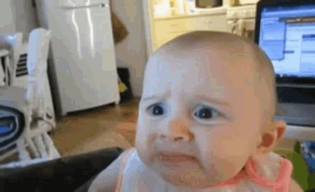 Baby Disgusted Reaction Funny GIF - Baby Disgusted Reaction Funny GIFs