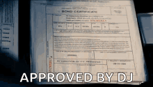 Approved Dj GIF - Approved Dj Document GIFs