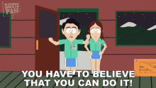 you have to believe that you can do it rick tyler susan tyler camp counselors south park