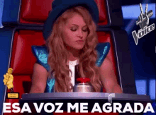 Paulina Rubio Paulina Rubio The Voice GIF - Paulina Rubio Paulina Rubio The Voice Paulina Rubio La Voz GIFs
