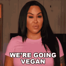 Were Going Vegan Mariah Milano GIF - Were Going Vegan Mariah Milano Dinner With Mariah GIFs