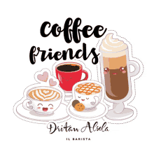 Coffee Friends GIF - Coffee Friends Drink GIFs