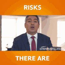 Henri Arslanian Risks GIF - Henri Arslanian Risks Risk GIFs