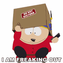 i am freaking out eric cartman south park buddah box s22ep8