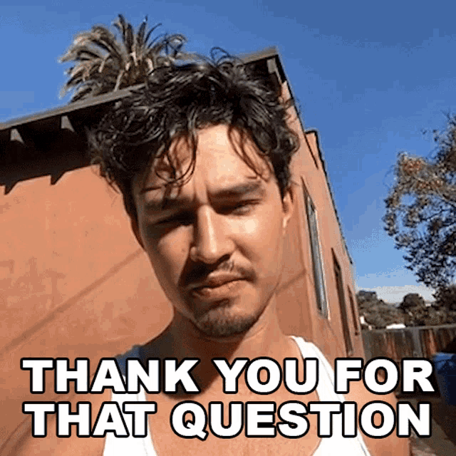 Thank You For That Question Cameo Gif Thank You For That Question Cameo Good Question Discover Share Gifs