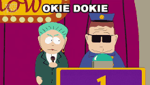 Okie Dokie Officer Barbrady GIF - Okie Dokie Officer Barbrady South Park GIFs