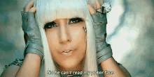 lady gaga he cant read me poker face mv music video