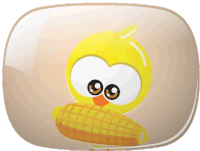 Eating Corn Yummy Sticker - Eating Corn Corn Yummy Stickers