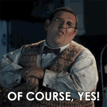 Of Course Yes Bertram Fillcot GIF - Of Course Yes Bertram Fillcot Why Women Kill GIFs