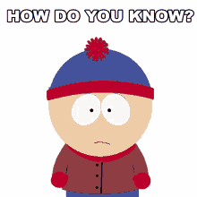 how do you know stan marsh south park are you there god its me jesus s3e16