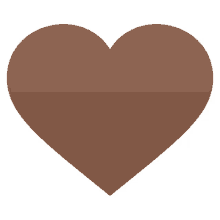 brown heart symbols joypixels heart heart symbol