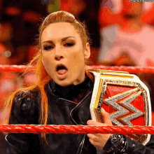 Becky Lynch Raw Womens Champion GIF - Becky Lynch Raw Womens Champion Shrug GIFs