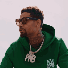 Looking Around Pnb Rock GIF - Looking Around Pnb Rock Forever Never Song GIFs