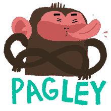 monkeys best friend bleh pagley tongue out google