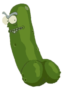 thick rick and morty pickle rick twerking