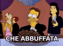 blowout overeating homer simpson