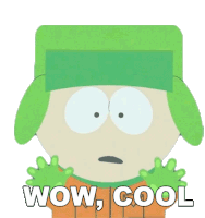 Wow Cool Kyle Broflovski Sticker - Wow Cool Kyle Broflovski South Park Stickers
