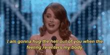 Hugs GIF - Academy Oscars Oscars2017 GIFs
