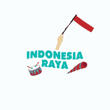indonesia indonesia raya merdeka bendera indonesian