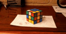 Rubics Cube Illusion GIF - Rubics Cube Illusion GIFs