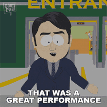 that was a great performance don heisman south park s9e3 wing