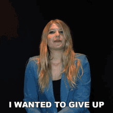 I Wanted To Give Up Brynn Elliott GIF - I Wanted To Give Up Brynn Elliott I Wanted To Abandon GIFs