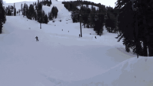 First Ski Jump Attempt GIF - Ski Jump Fall GIFs