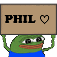 Phil Emotes Sticker - Phil Emotes Discord Stickers