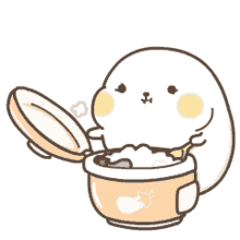 Seal Cook GIF - Seal Cook Rice Cooker GIFs