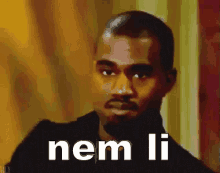 Nemli Kanyewest Nãoli Tonemai GIF - Didnt Read Kanye West I Did Not Read GIFs