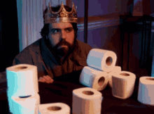 King Of Toilet Paper Funny GIF - King Of Toilet Paper Toilet Paper King GIFs