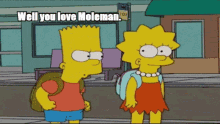 Moleman Bart GIF - Moleman Bart Lisa GIFs