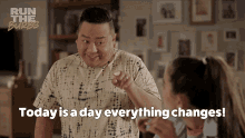Today Is A Day Everything Changes Andrew Pham GIF - Today Is A Day Everything Changes Andrew Pham Run The Burbs GIFs