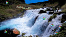 Good Morning Waterfalls GIF - Good Morning Waterfalls GIFs