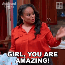 Girl You Are Amazing Leah GIF - Girl You Are Amazing Leah Assisted Living GIFs