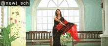 Main Hoon Na Sushmita Sen GIF - Main Hoon Na Sushmita Sen Chemistry Teacher Saree Dance GIFs