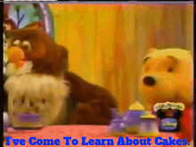 The Book Of Pooh Ive Come To Learn About Cakes GIF - The Book Of Pooh Ive Come To Learn About Cakes Cakes GIFs